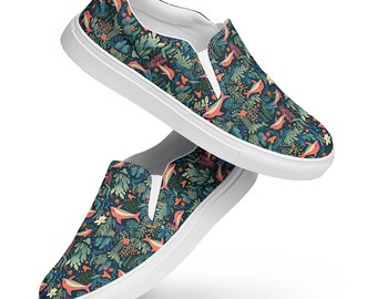 靴 dolphin Dolphin Design Low Top Sneakers: Ocean Wildlife Canvas Shoes