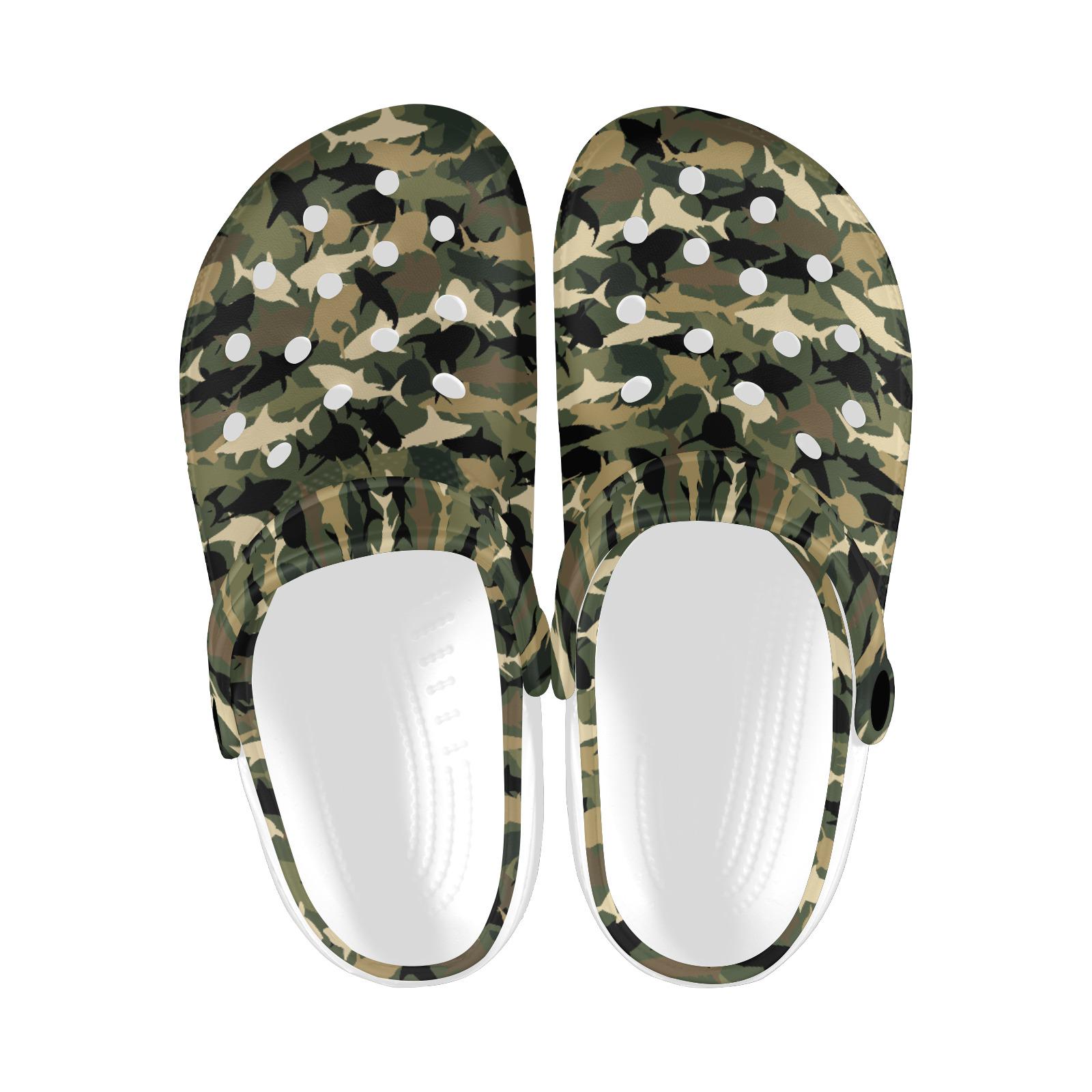 Camo Clogs - Etsy