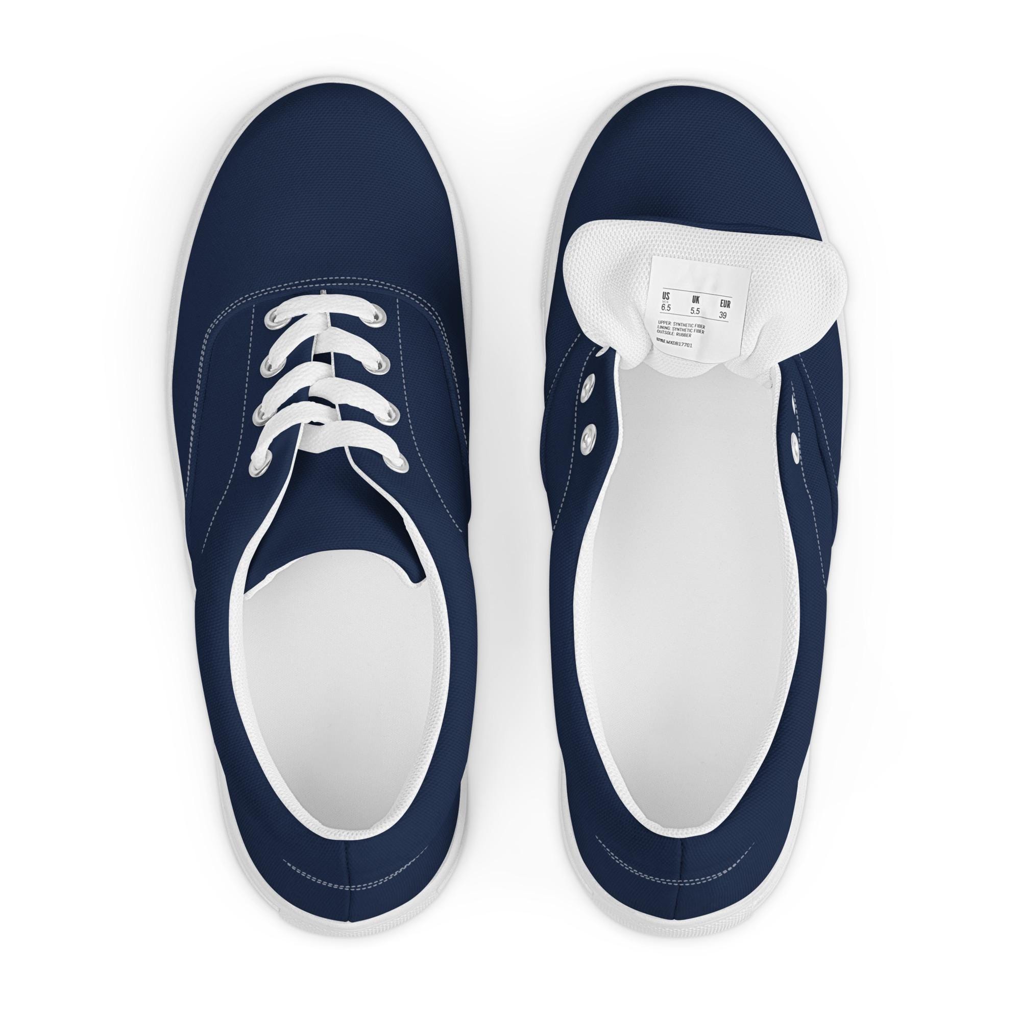 ?Men\'s Navy Smooth Canvas Slip-On Comfortable Low Top Lightweight Fashion shoes Baja 2.0 Navy Legacy Canvas Slip On Sneaker – TOMS.com main image 3