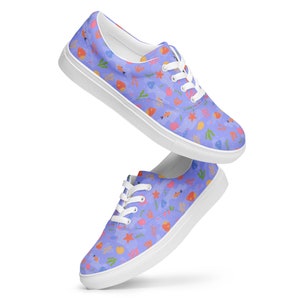 Nautical Canvas Shoes: Under the Sea Marine Life Sneakers
