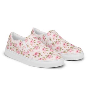 Baby Pink - Sustainably Made Women's  Slip-On Canvas Shoes