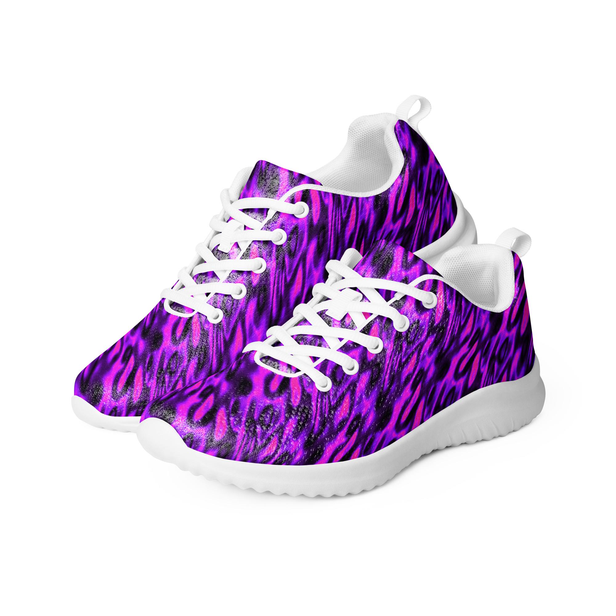Fire Flames Printed Athletic Shoes, Fluffy Fire AOP Gym Fitness Shoes ...