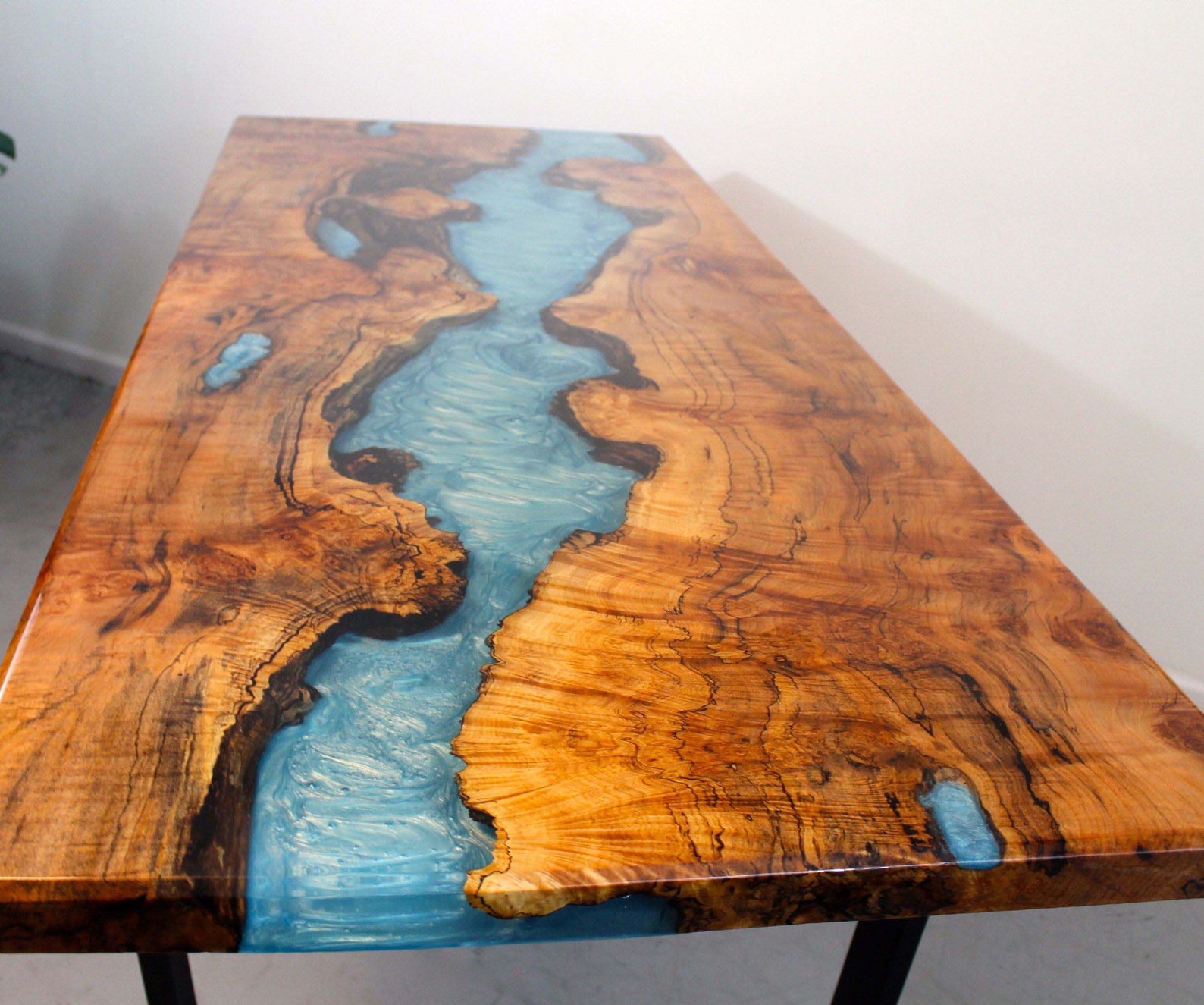 Epoxy Resin Table Top Resin Buffet Dining Table Handmade Etsy