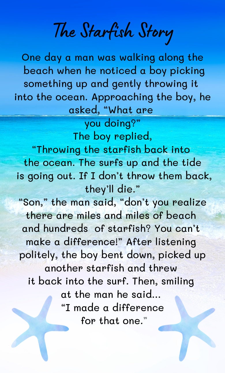 Starfish Story You Make a Difference ラペルピンとギフトカード - StockPinsによる従業 P is for Paper Pumpkin – Just Stampin'