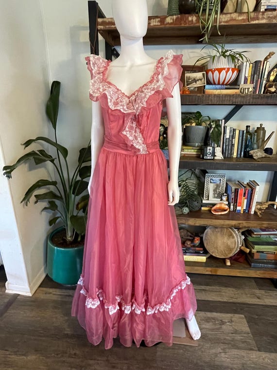 80's style prom dress Vintage 80s Iconic Strapless Bubble Skirt Dress Mini Homecoming Prom S