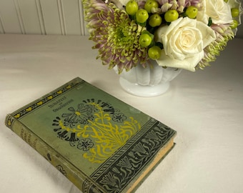 Antique 1905 Inscribed Rubaiyat of Omar Khayyam Book | Decorative Art Nouveau Cover | Homewood Publishing