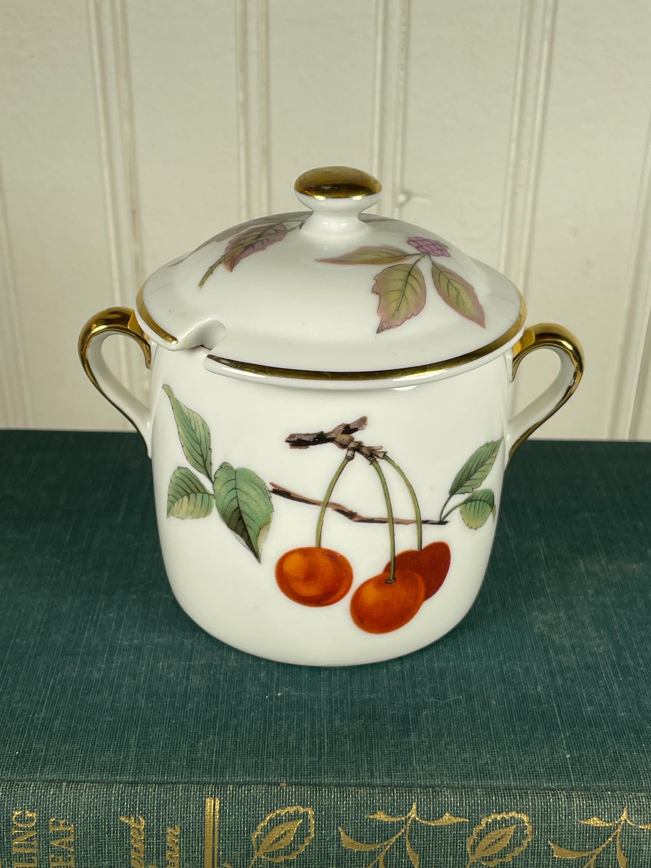 Royal Worcester Sugar Bowl - Etsy