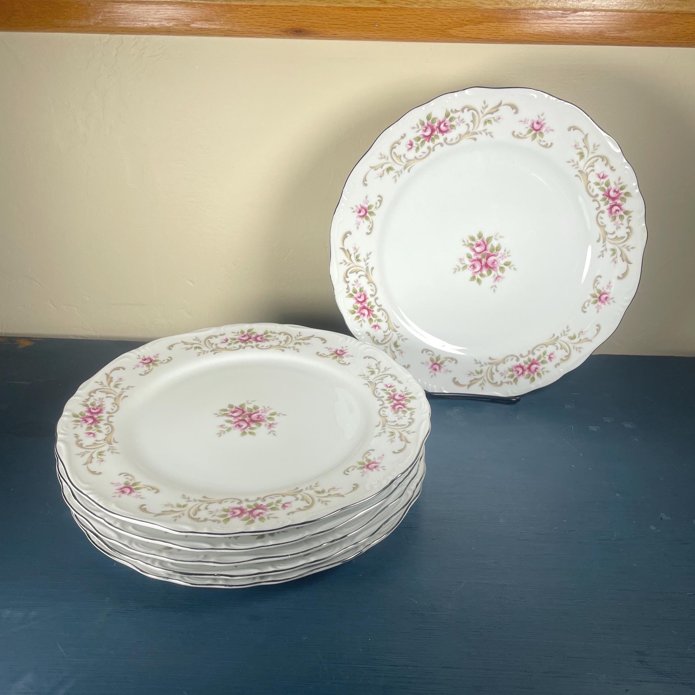 M♦美品　 　 OldCountryRoses 　プレート Vintage Rose Plates - Etsy