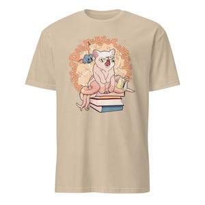 Psspstpst Responsibly - Cat Demon Short-Sleeve Unisex T-Shirt