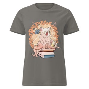 Psspstpst Responsibly - Cat Demon Women’s basic softstyle t-shirt