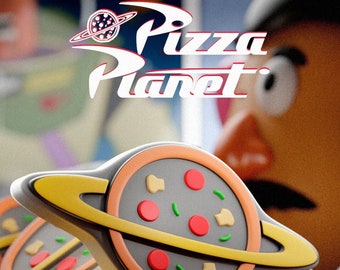 ピザプラネットトークンSTL - トイストーリーPS1ゲームアキュレート