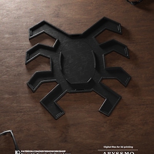 Spider-Man Homecoming Back Emblem - 3D Printable Files