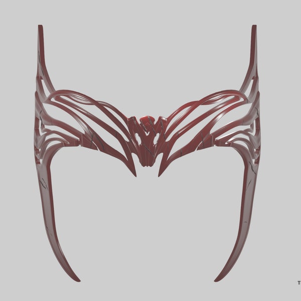 Scarlet Witch Crown - Etsy