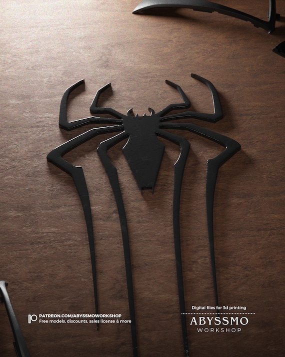 TASM 1 スパイダーエンブレム STL - アメイジングスパイダーマン