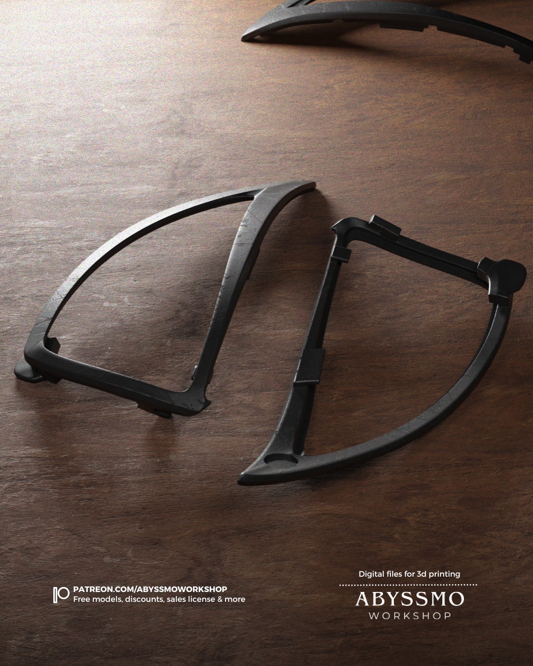 Sam Raimi Lens Raimi Spiderman Lenses STL - 2002/2007 Movie Accurate Eye Frames - 3D ...