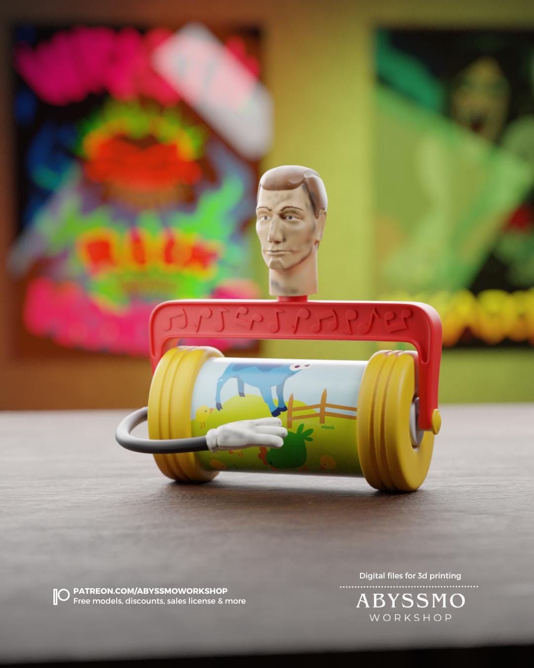 その他 FAKE TOYSCREWHEAD Jingle Joe Sid Toys - 3D Printable Files - Etsy