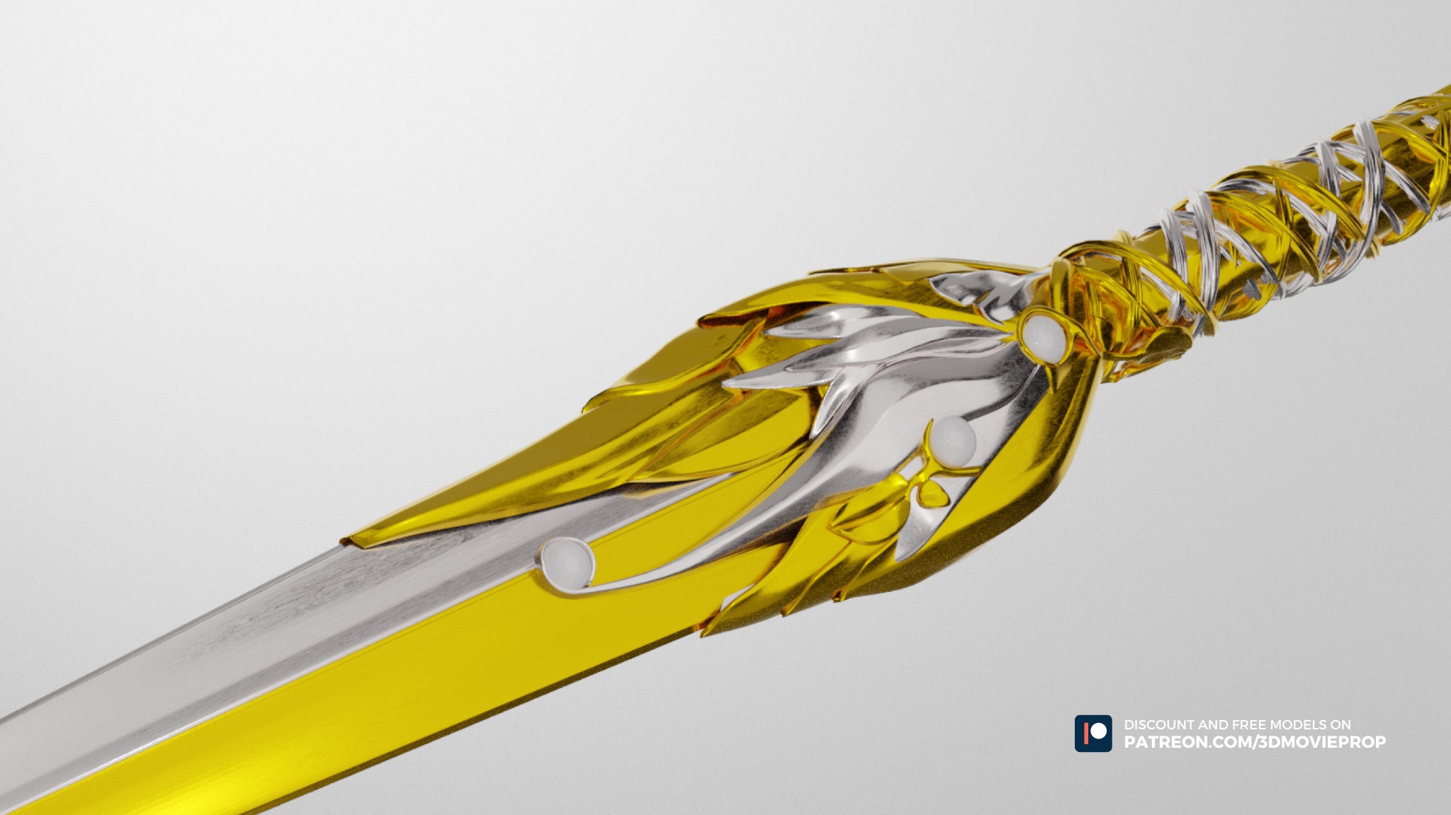 Galadriel PACK Armor Dagger & Sword Rings of Power 3D - Etsy