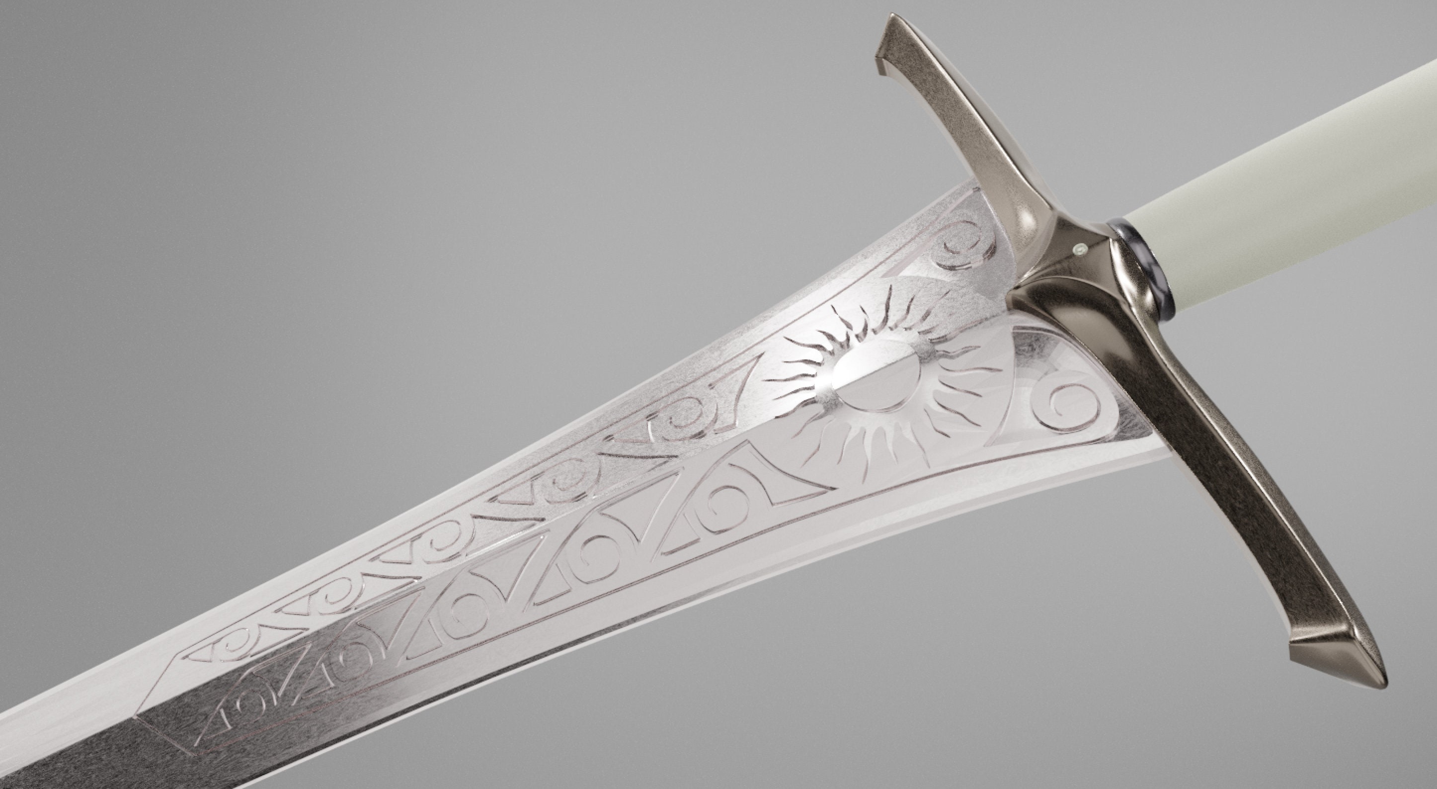 エレンディルの剣 - 力の指輪 - 3Dプリント可能なファイル - Etsy 日本