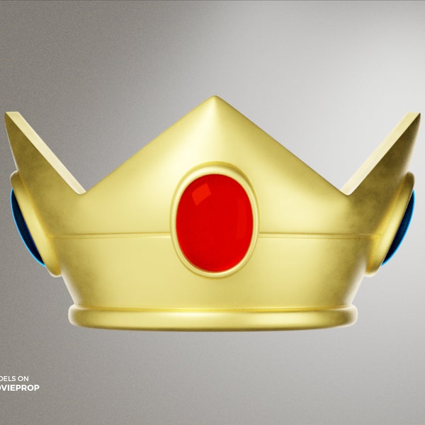 Couronne de princesse Peach - Fichiers imprimables 3D