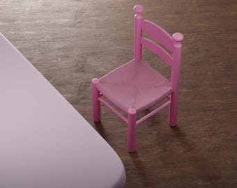 Mrs Nesbitt Chair & Table - 3D Printable Files