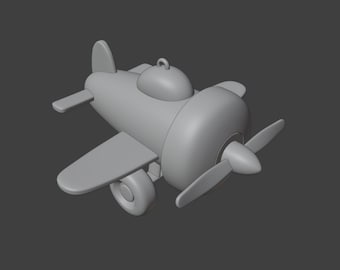 Andy's Toy Plane STL - Toy Story Room Prop - 3D Printable Movie