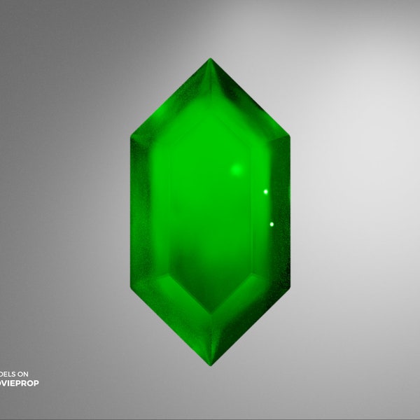 Zelda Rupee 3d Etsy UK Zelda Rupee 3d Etsy UK