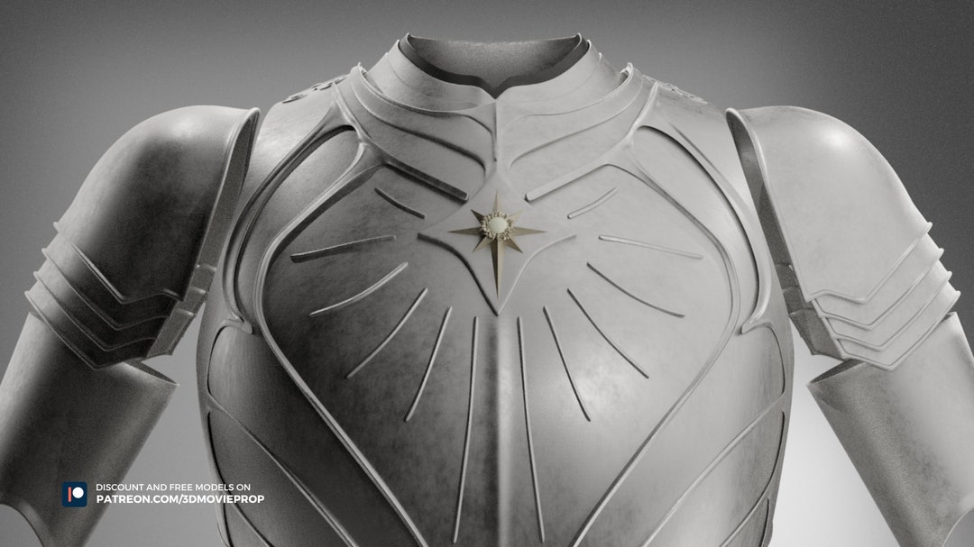 Galadriel Armor Rings of Power 3D Printable Files Etsy