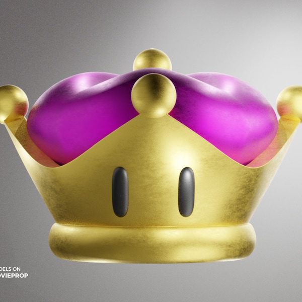 Super Crown - Peachette - Fichiers imprimables 3D