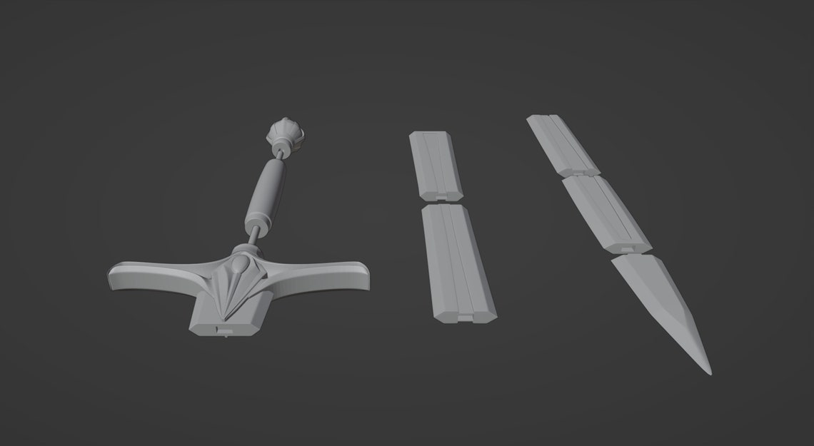 Sword Galadriel Rings of Power 3D Printable Files - Etsy