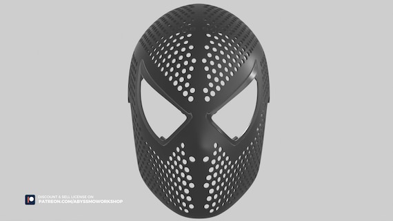 Raimi Spiderman Faceshell - 3D Printable Files