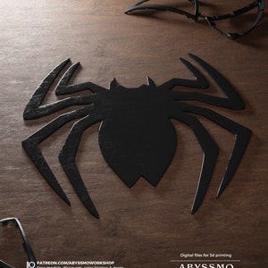 Raimi Spiderman Back Emblem - 3D Printable Files