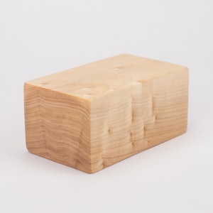 Tulipwood Blocks for Home Décor, Jewellery & Ornament Display, Retail Merchandise Riser Product Photography, Art Sculpture Mount Plinth Base