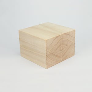 Tulipwood Display Base Blocks for Home Décor, Jewellery and Ornaments, Retail Product Riser, Photography, Art Sculpture Mount Plinth Base