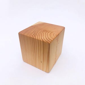 Pine Wood Blocks for Home Decoration, Jewellery Display, Retail Merchandise Risers, Product Photography, Art or Sculpture Plinth Bases