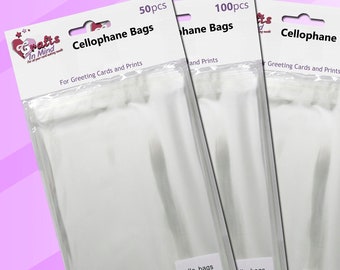 Self seal biodegradable clear display bags sale