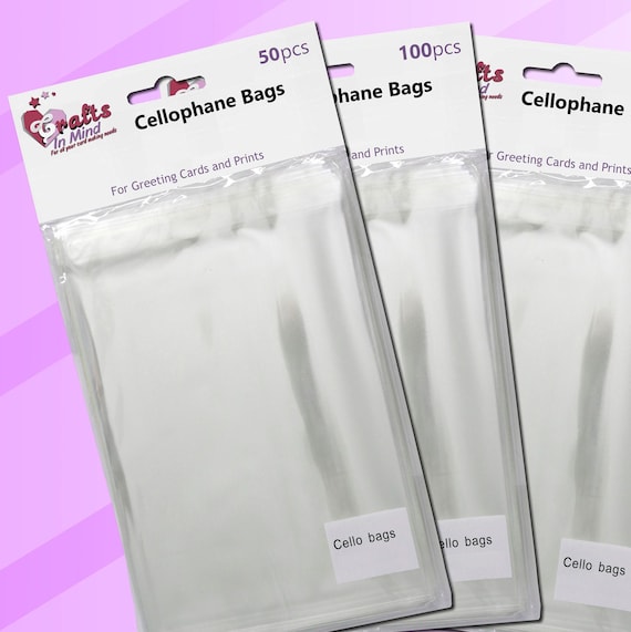 Buy Square Cello Bags Self Seal Various Sizes 30 Micron Clear Display  Bags Online in India