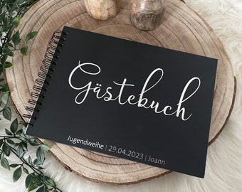 Personalized photo book - guest book for first day of school, schoolchild, wedding, birthday, celebration, confirmation, christening
