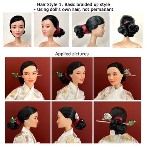 Hair styles for face repainting order