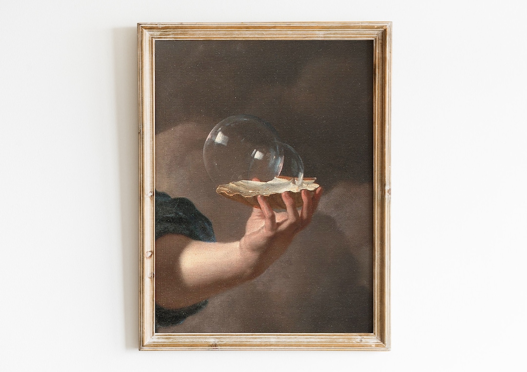 Vintage Bubbles Art Print, Karel Dujardin Inspired (digital Download ...