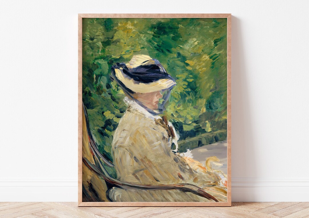 Madame Manet at Bellevue, Edouard Manet, Downloadable Art Print ...
