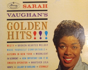 Sarah Vaughn - Golden Hits - Mercury Rcords red Label - G/G