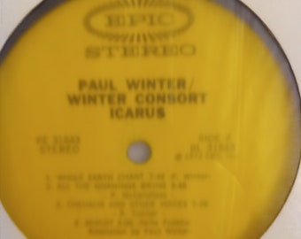 Paul Winter Consort - Ícaro - Sin cubierta - VG