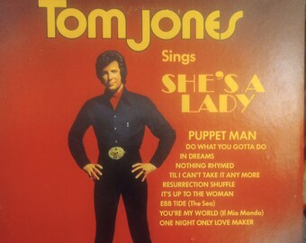 Tom Jones - Sings She's a Lady - Parrot Records Pressing VG+/NM