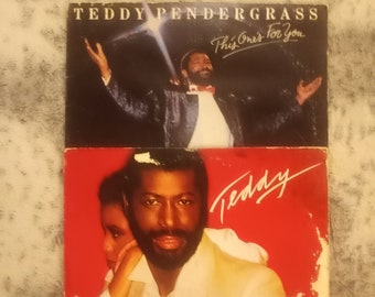 Teddy Pendergrass - 2 titres Teddy & Celui-ci pour vous Couverture endommagée