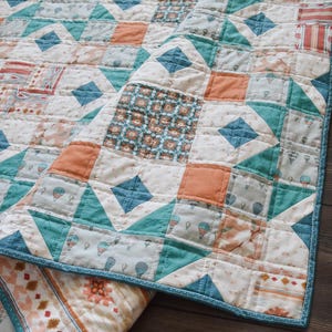 Turquoise Trail Quilt Pattern - PDF DOWNLOAD - Etsy