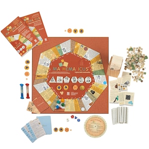 MATHEMATICUS [IT] - Il gioco della matematica - Gioco educativo scientifico da 8 Anni in su - Casa e la Scuola - 525 Pezzi