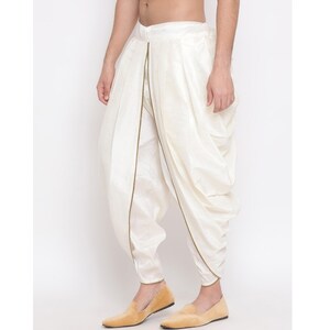 Men Fesitve White Silk Dhoti Etsy Men Fesitve White Silk Dhoti Etsy