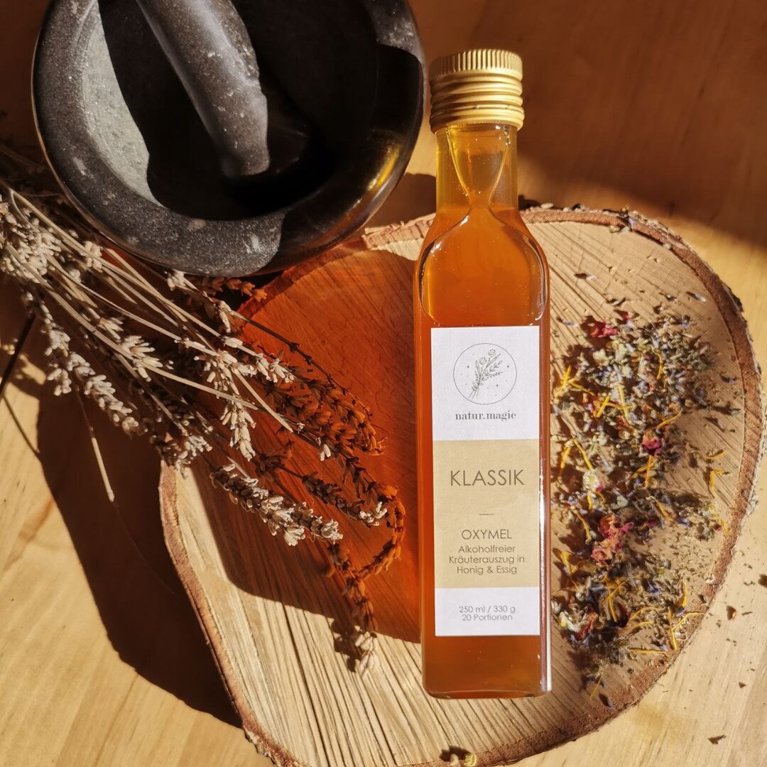 CLASSIC Oxymel / Sour Honey 1 Unit Etsy