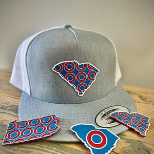 Phish Hat – State Outline with Fishman Donut | Any State | Custom Trucker Cap