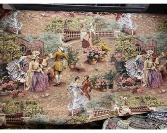 Yuta☆管347☆イタリア製☆アンティーク☆ゴブラン織☆超大型☆絵画 絵画 イタリア製 コブラン織物 アンティーク 刺繍 アート Yuta☆管347